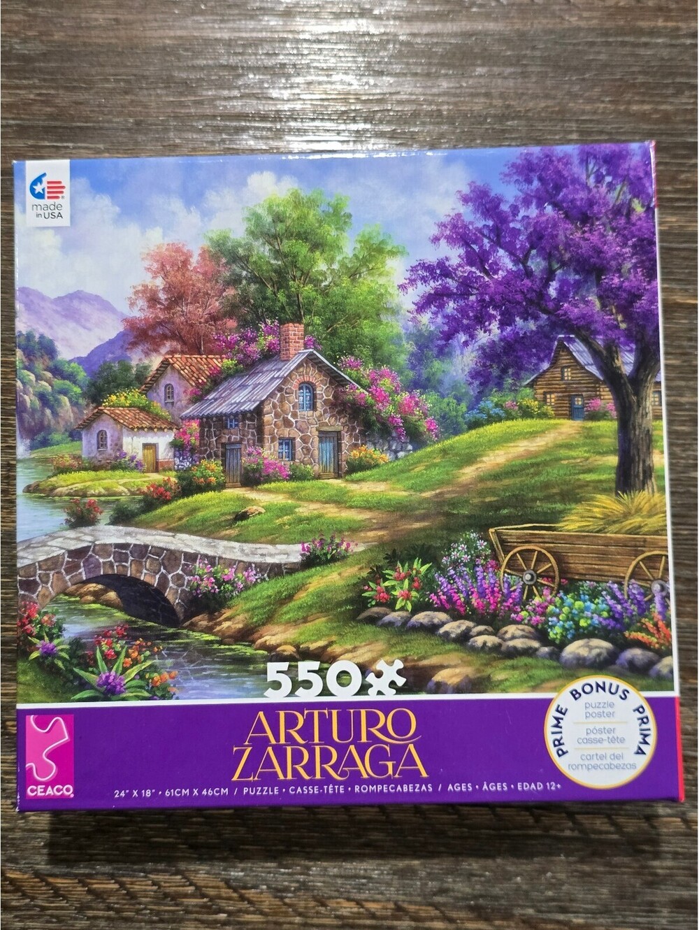 Ceaco 550-Piece Arturo Zarraga Scenic Puzzle